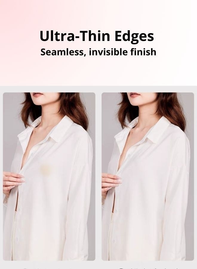 Upgraded breathability Silicone nipple covers reusable ultra soft self adhesive breast covers with storage box for women, Material safety - Image 5